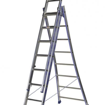 SCALA TELESCOPICA A SFILO